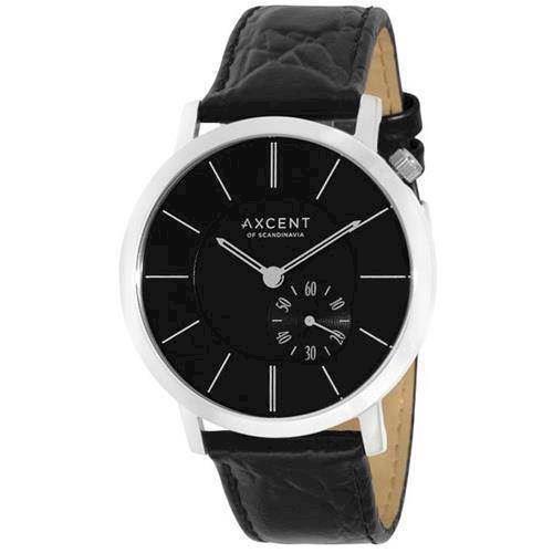 Image of Axcent of Scandinavia Around blank rustfri stål Quartz Unisex ur, model IX12803-237